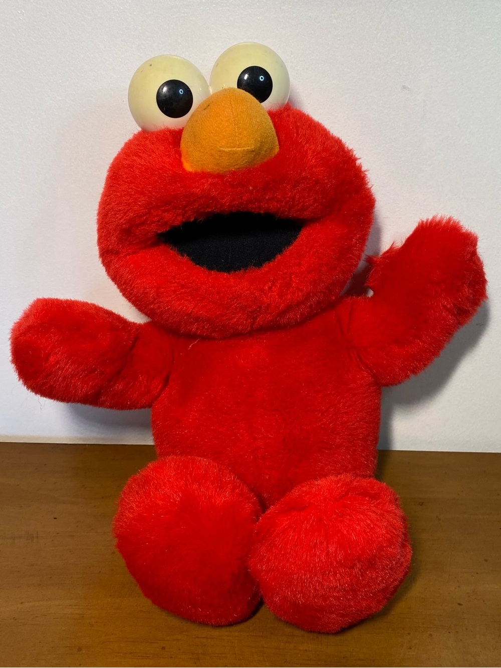 Tyco Tickle Me Elmo 1997 Tested Working Jim Henson Sesame Street Plush Toy